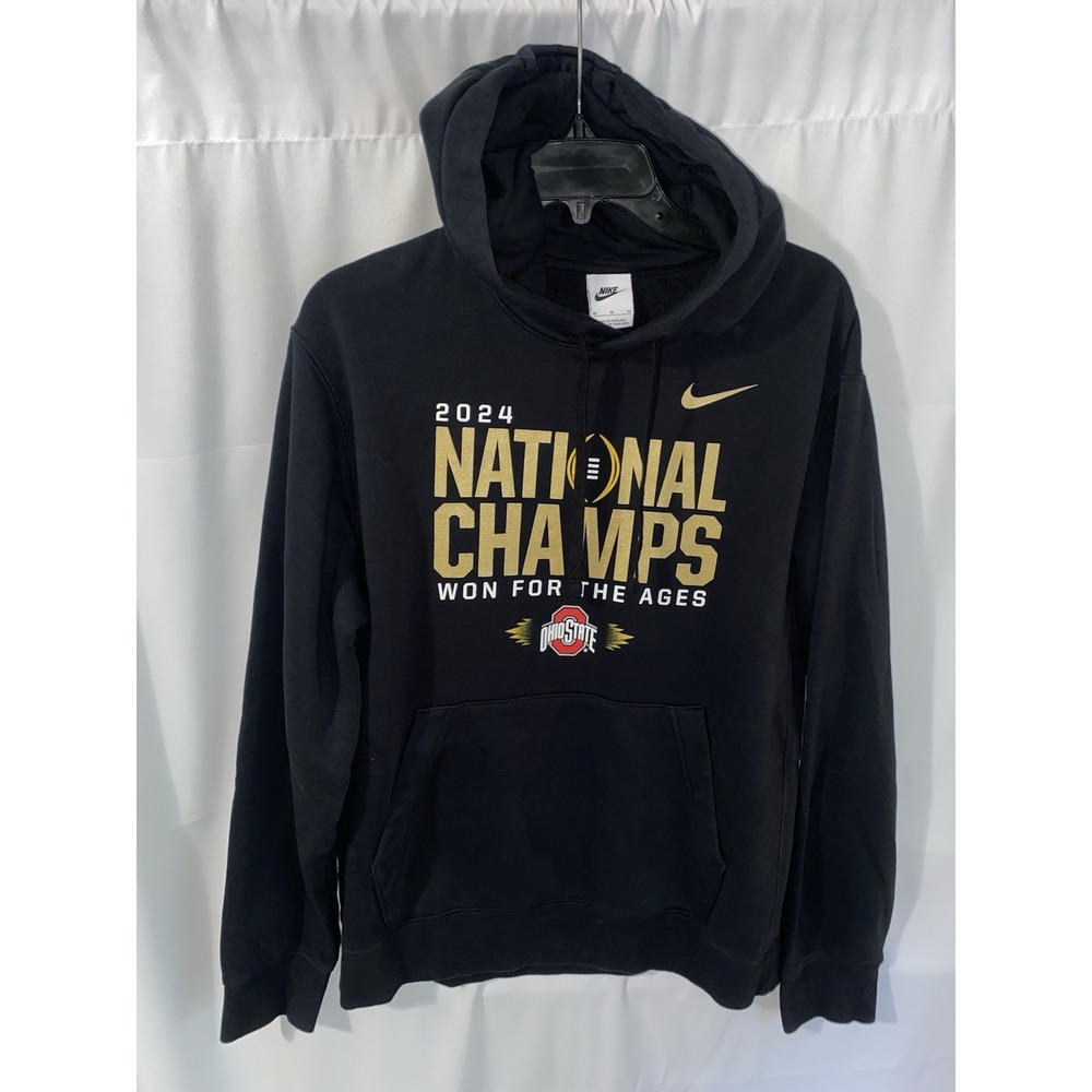 Nike Ohio State Buckeyes 2024 CFP National Champions Hoodie Mens Medium